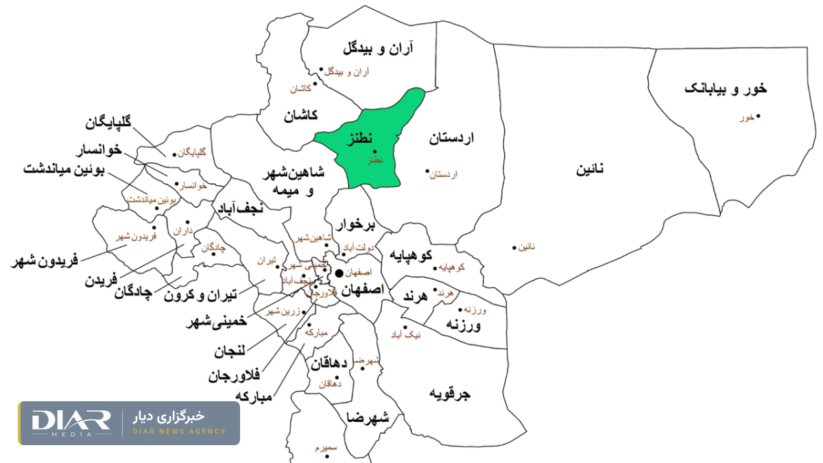 کوه کلنگ نطنز؛ تصاویر ماهوارهای: تونلها دو ماه است مسدود ماندهاند