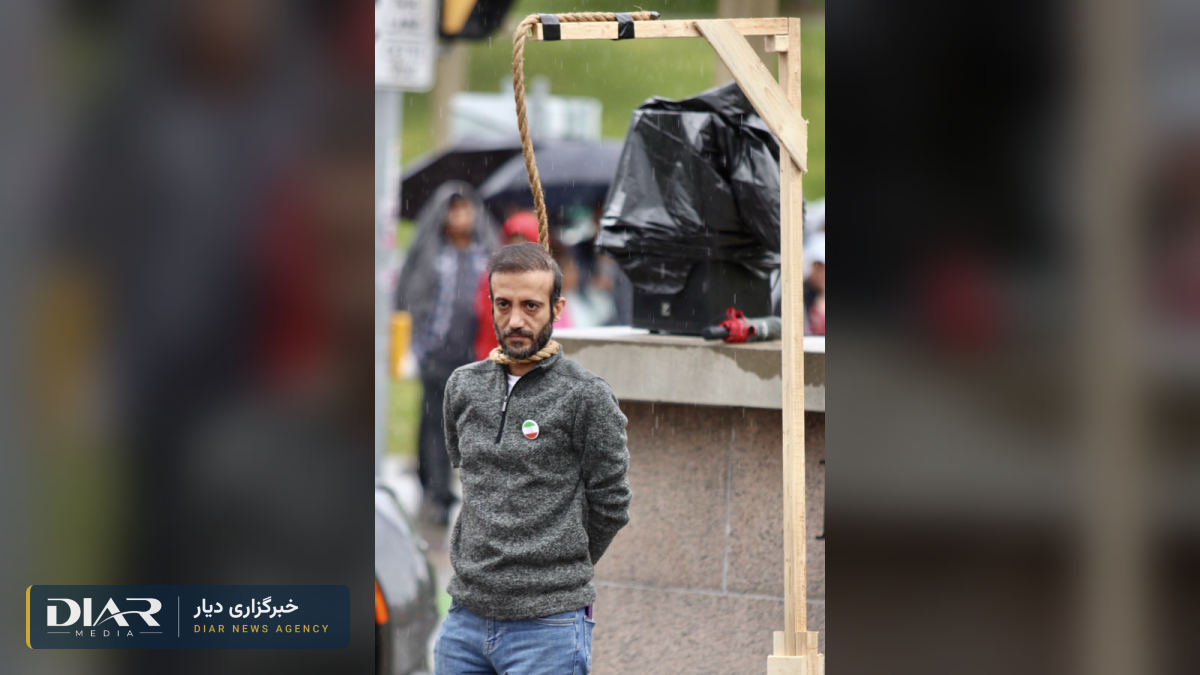 تجمع ایرانیان در اوتاوا در اعتراض به اعدام‌ها در ایران، اردیبهشت ۱۴۰۲؛ تصویر آرشیوی. عکس: Taymaz Valley from Ottawa, Canada، مجوز CC BY 2.0، ویکی‌مدیا کامنز